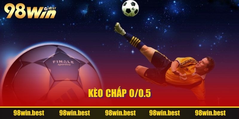 Kèo chấp 0/0.5