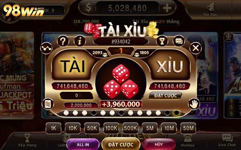 Các thuật ngữ trong game Tài Xỉu Nổ Hũ