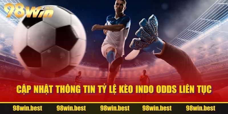 Cập nhật thông tin tỷ lệ kèo Indo Odds liên tục