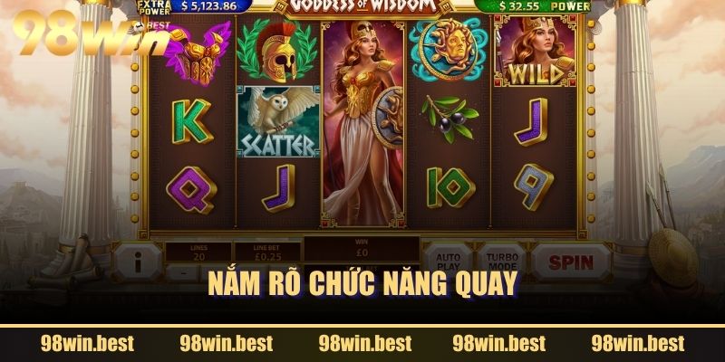 Nắm rõ chức năng quay